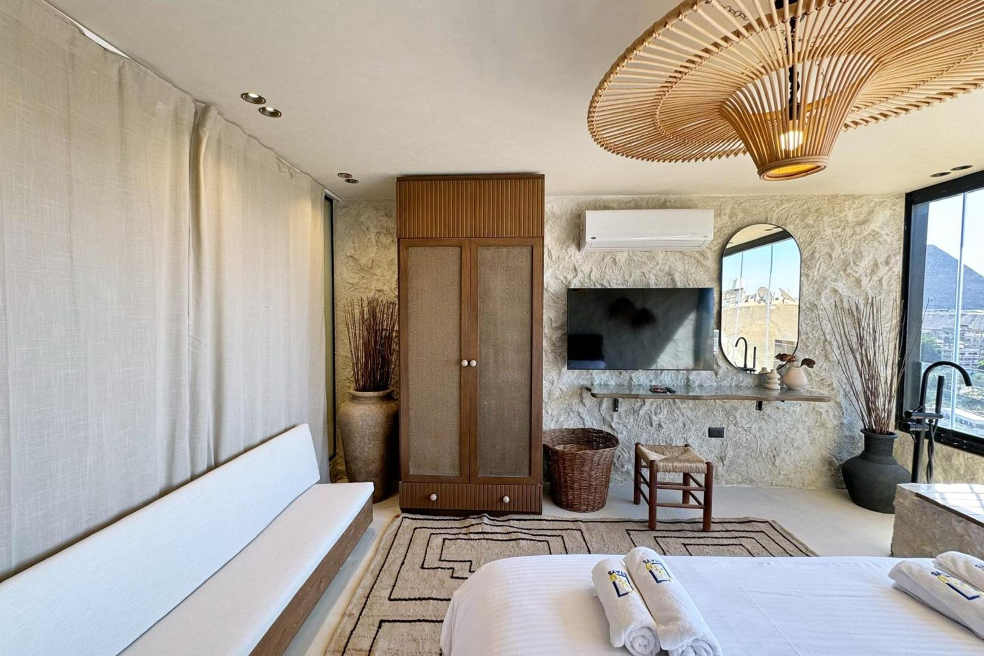 Apartment The 2 Bdr Pyramids Vista W Bathtub Cairo